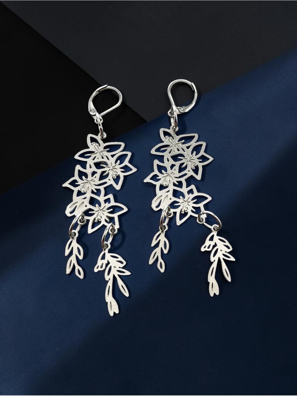 🆕 August Birth Flower (GLADIOLUS) Dangle Earrings